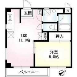 マンションルピナスの物件間取画像